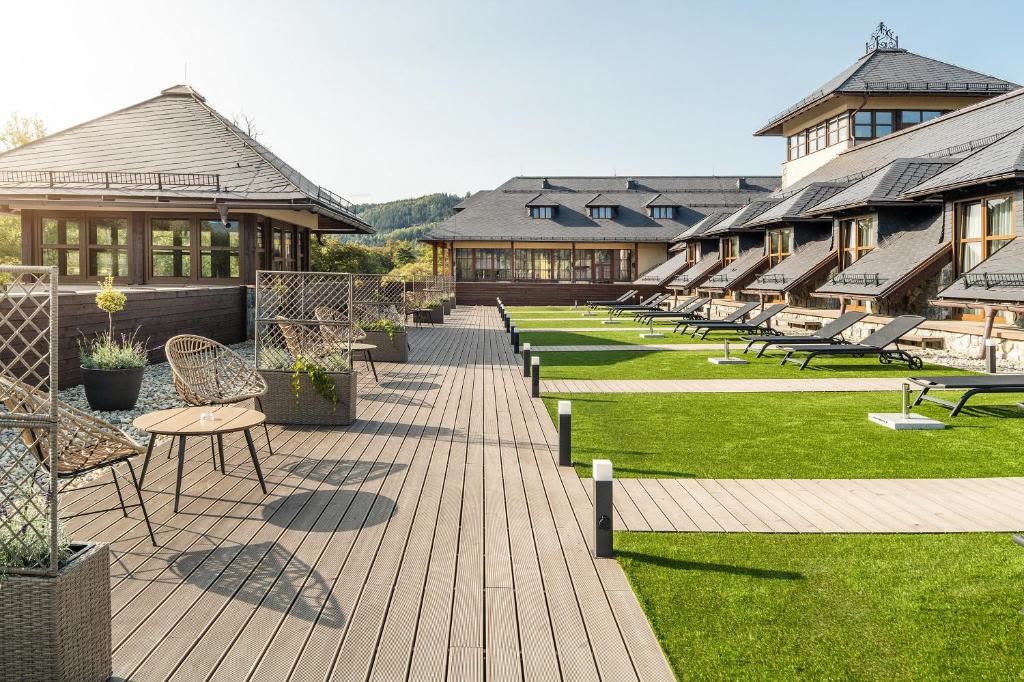 Resort Sobotín – terasa