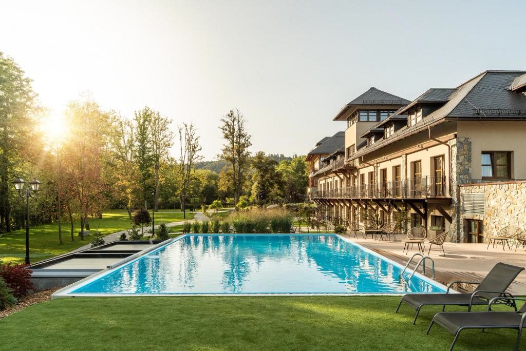 Resort Sobotín – venkovní bazén